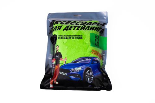 Пад для мойки Plushbyte Wash Pad Зел/Черн микрофибра, инд.упак.